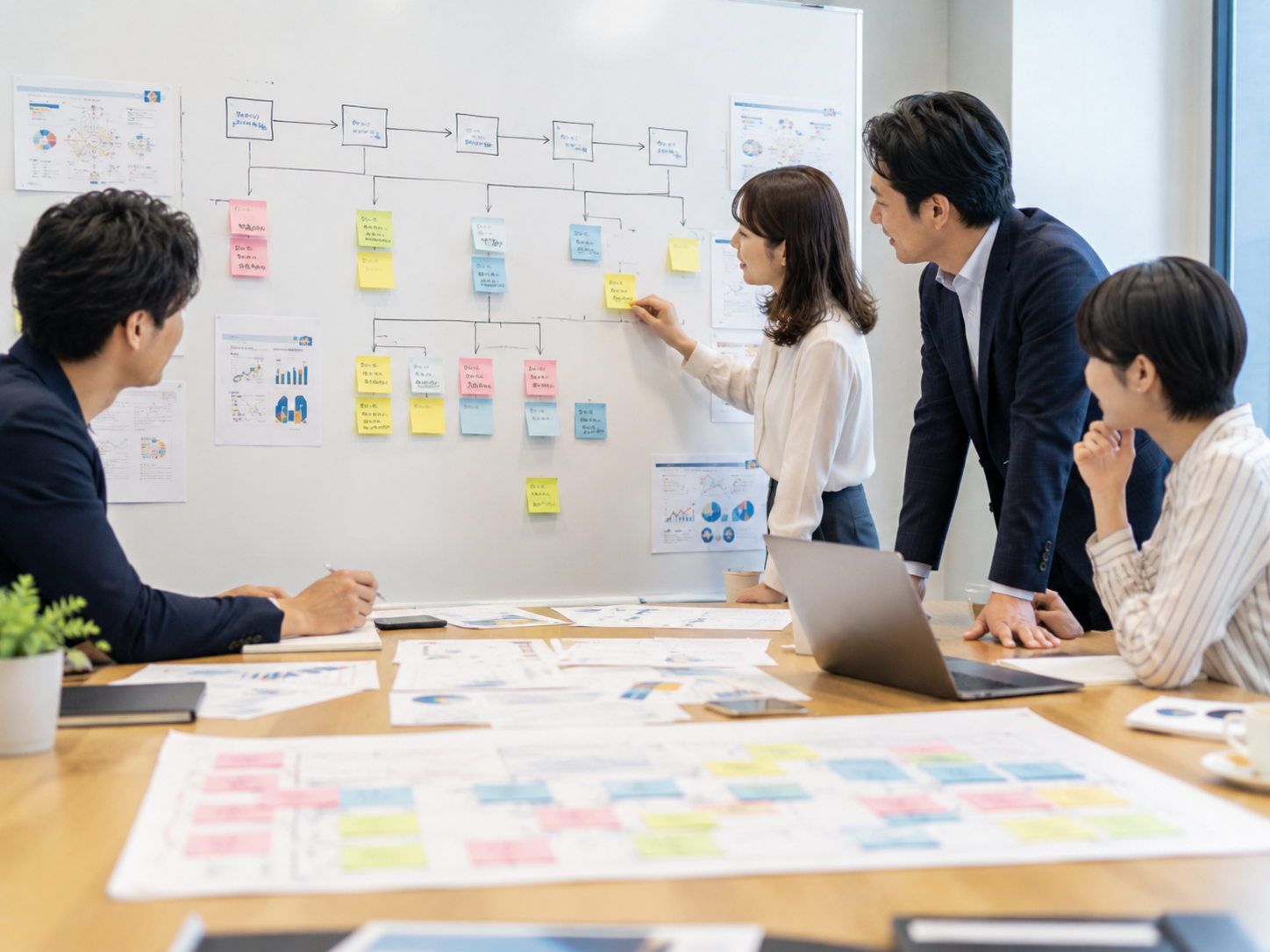 改善ポイントの整理のイメージ